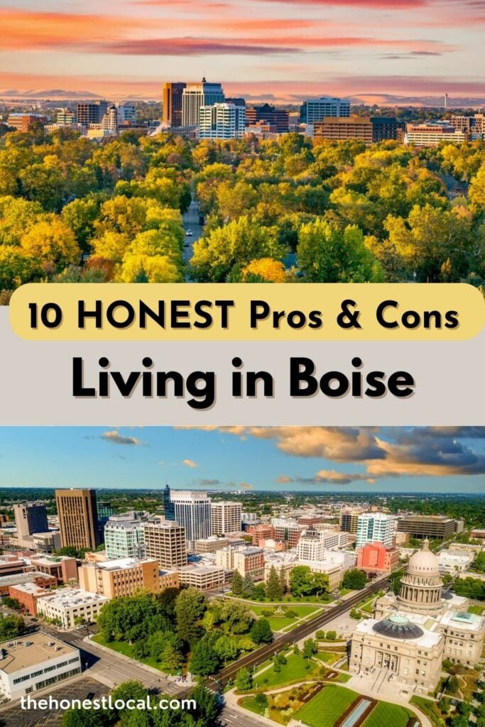 Pros and cons of living in Boise, Idaho